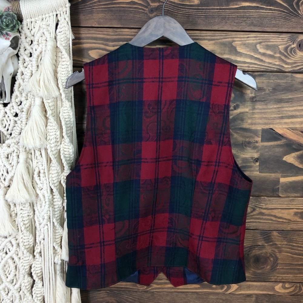 Pendleton | Plaid Button Down Vest - image 2